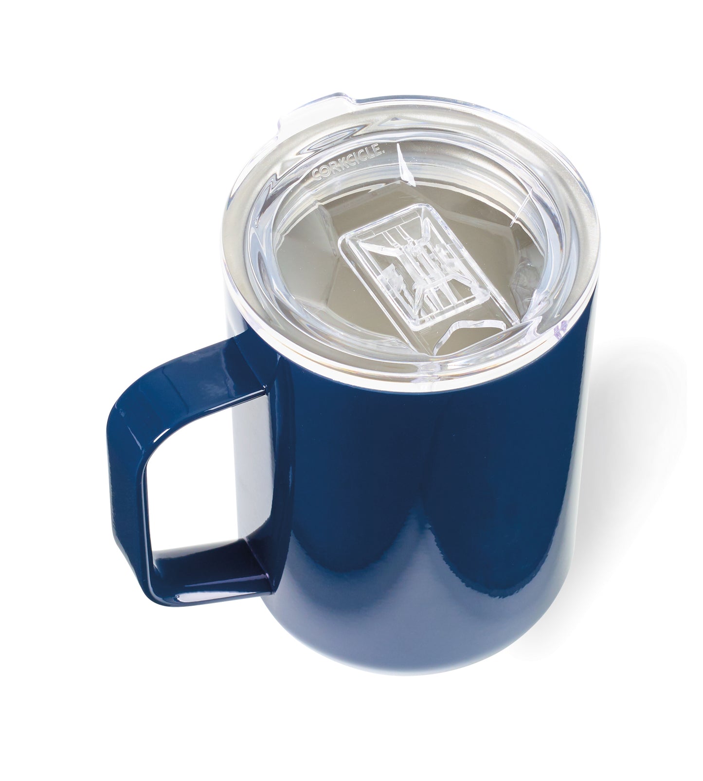 Gloss Navy Corkcicle® Coffee Mug - 16 oz. plain