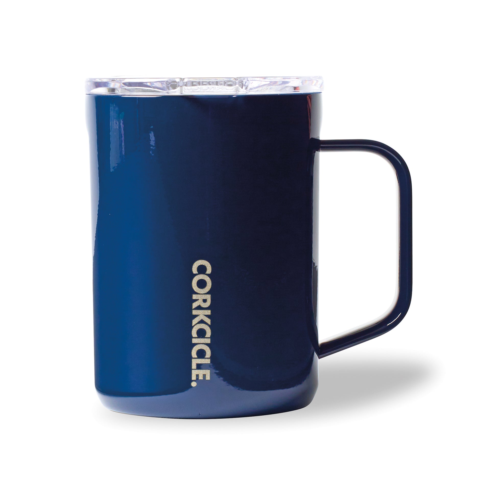 Gloss Navy Corkcicle® Coffee Mug - 16 oz.