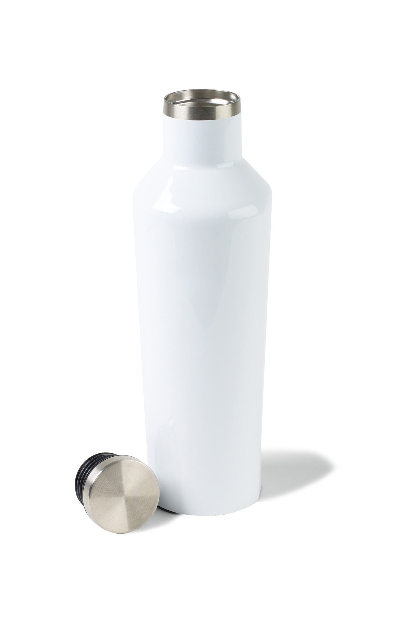 Gloss White CORKCICLE® Canteen - 16 Oz. plain