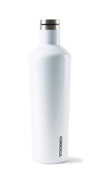 Gloss White CORKCICLE® Canteen - 25 Oz. plain