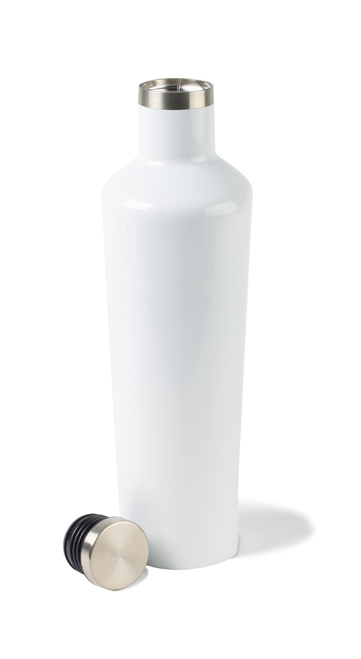 Gloss White CORKCICLE® Canteen - 25 Oz. plain