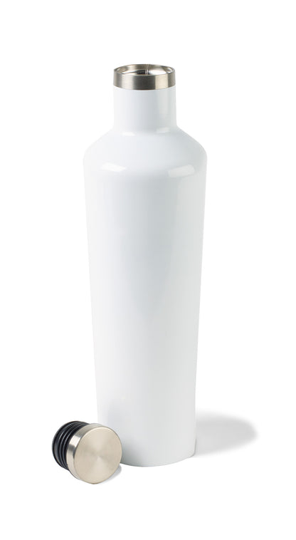 Gloss White CORKCICLE® Canteen - 25 Oz. plain