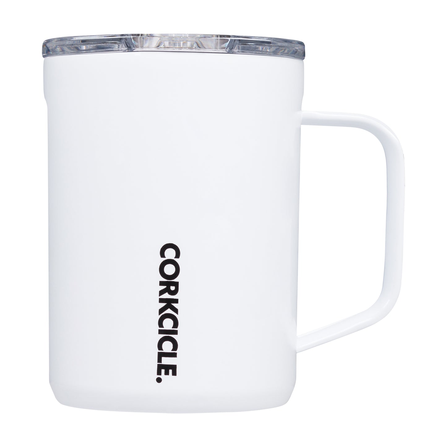 Gloss White Corkcicle® Coffee Mug - 16 oz. plain