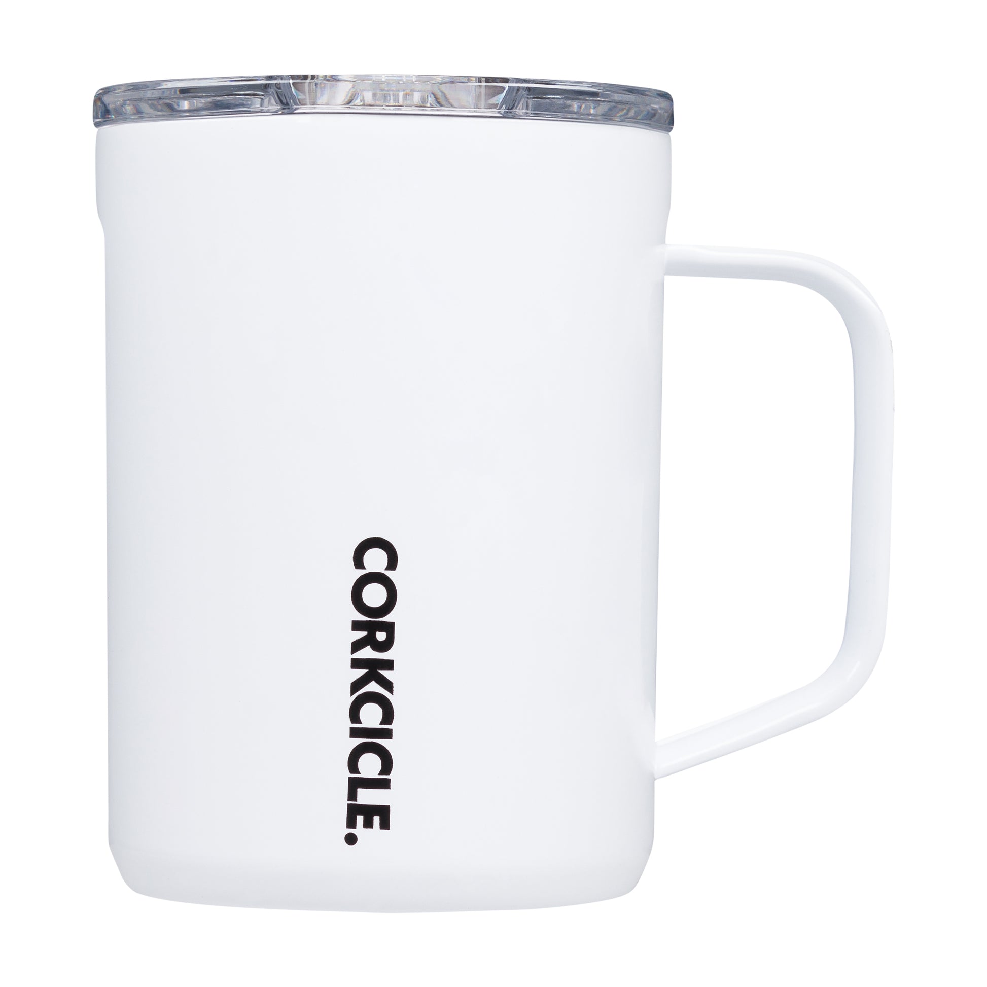 Gloss White Corkcicle® Coffee Mug - 16 oz. plain