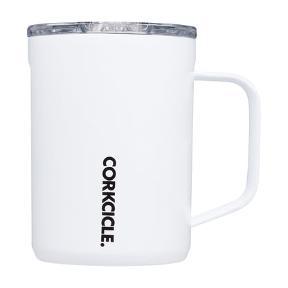 Gloss White Corkcicle® Coffee Mug - 16 oz. plain