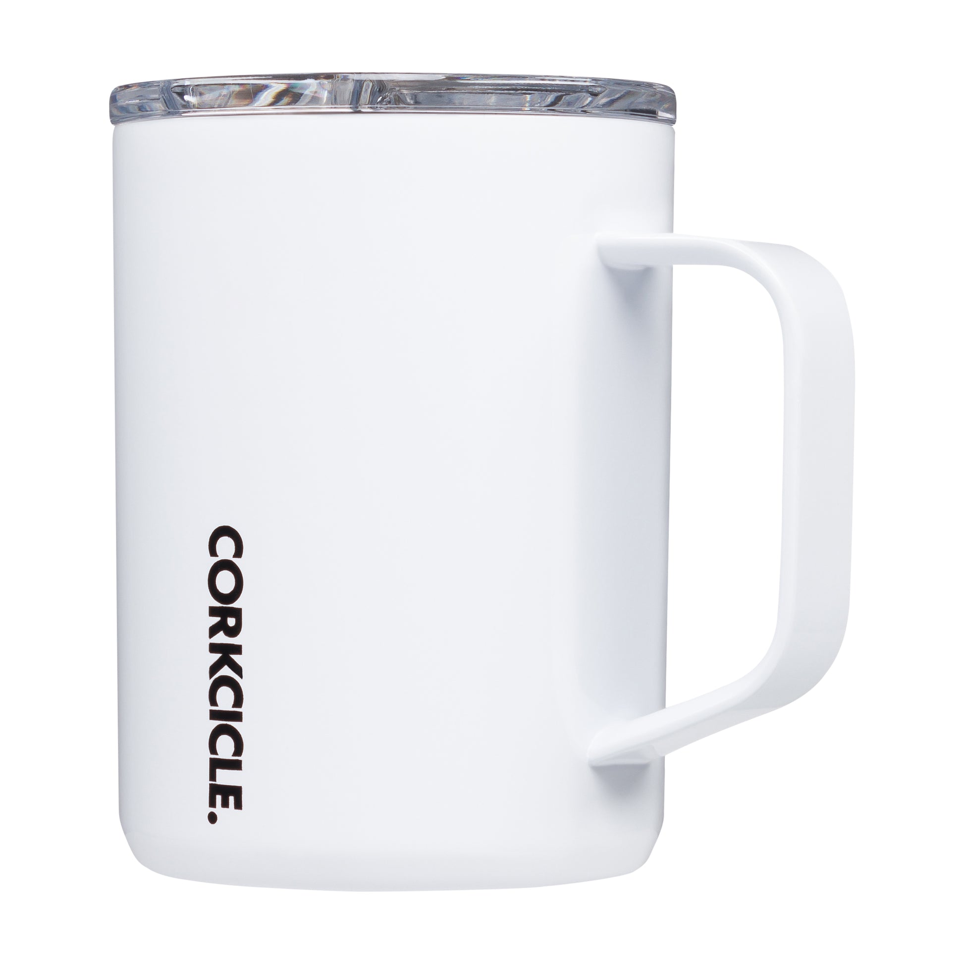 Gloss White Corkcicle® Coffee Mug - 16 oz. plain