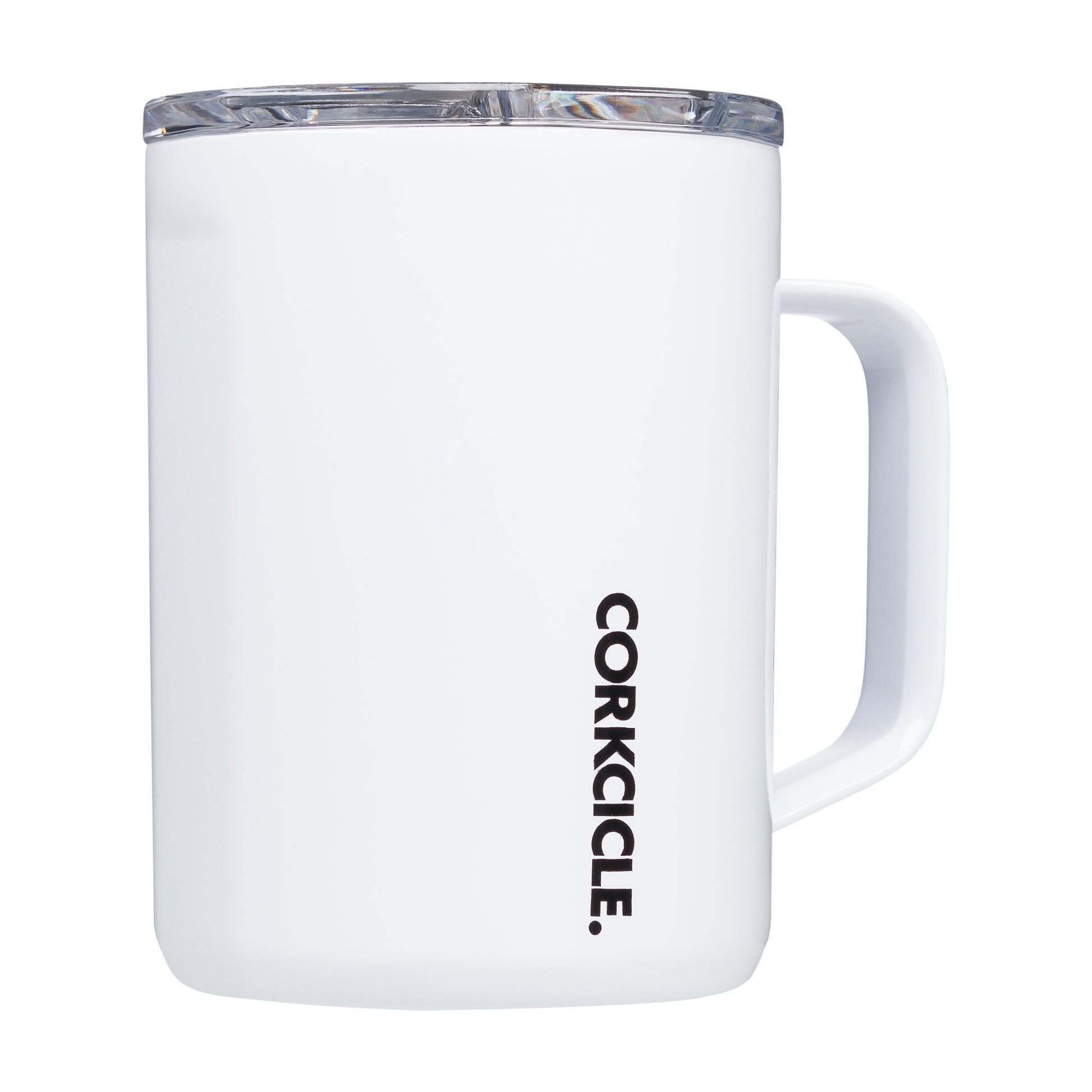 Gloss White Corkcicle® Coffee Mug - 16 oz. plain