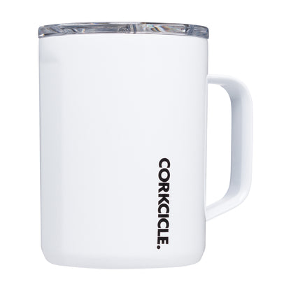 Gloss White Corkcicle® Coffee Mug - 16 oz. plain