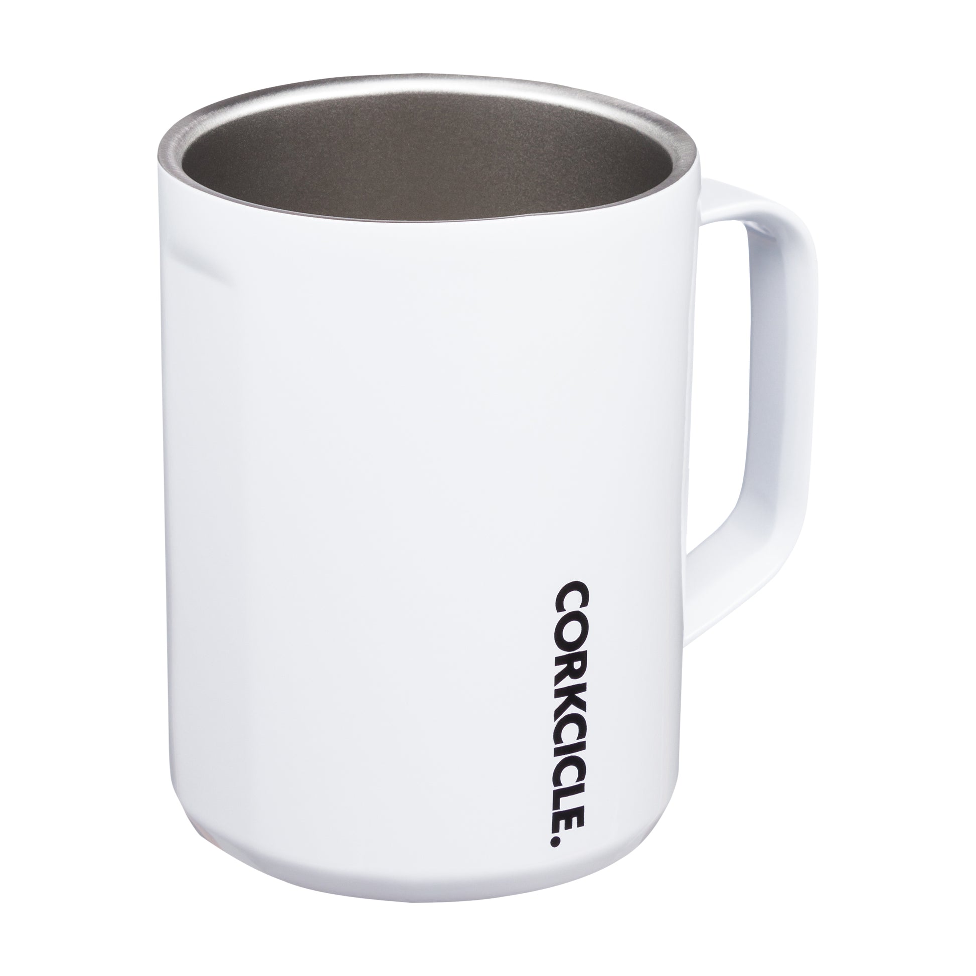 Gloss White Corkcicle® Coffee Mug - 16 oz. plain