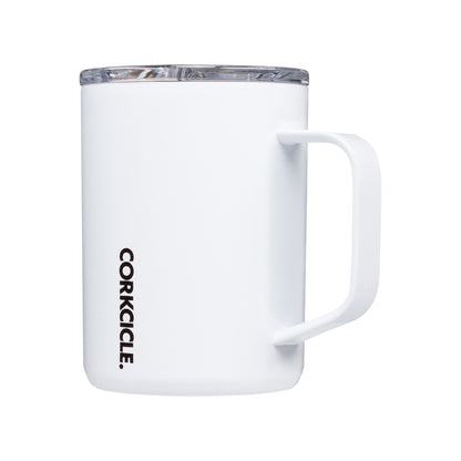 Gloss White Corkcicle® Coffee Mug - 16 oz.