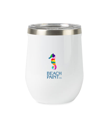 Gloss White CORKCICLE® Stemless Wine Cup - 12 Oz.