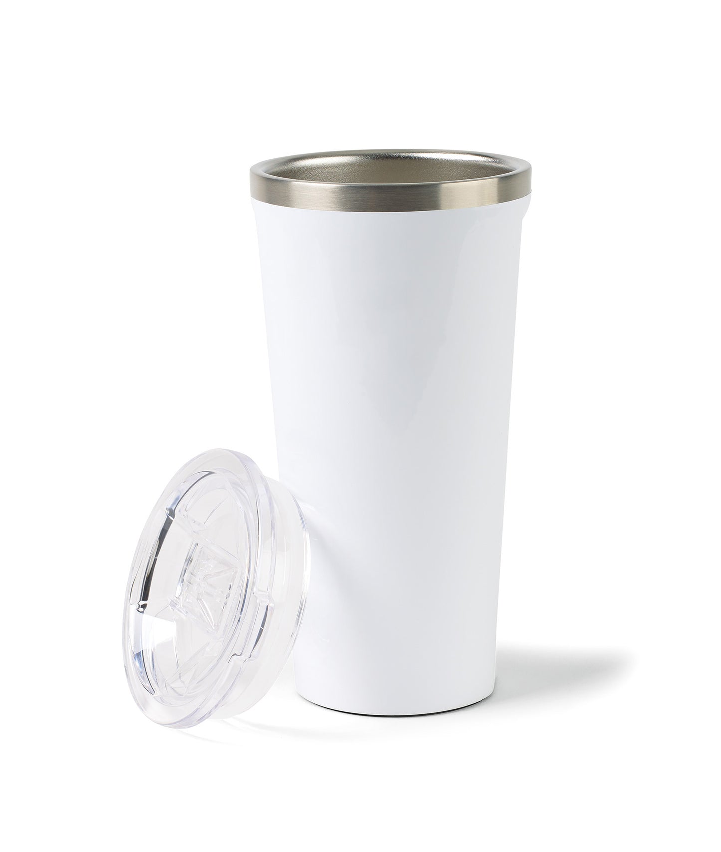 Gloss White CORKCICLE® Tumbler - 16 Oz. plain
