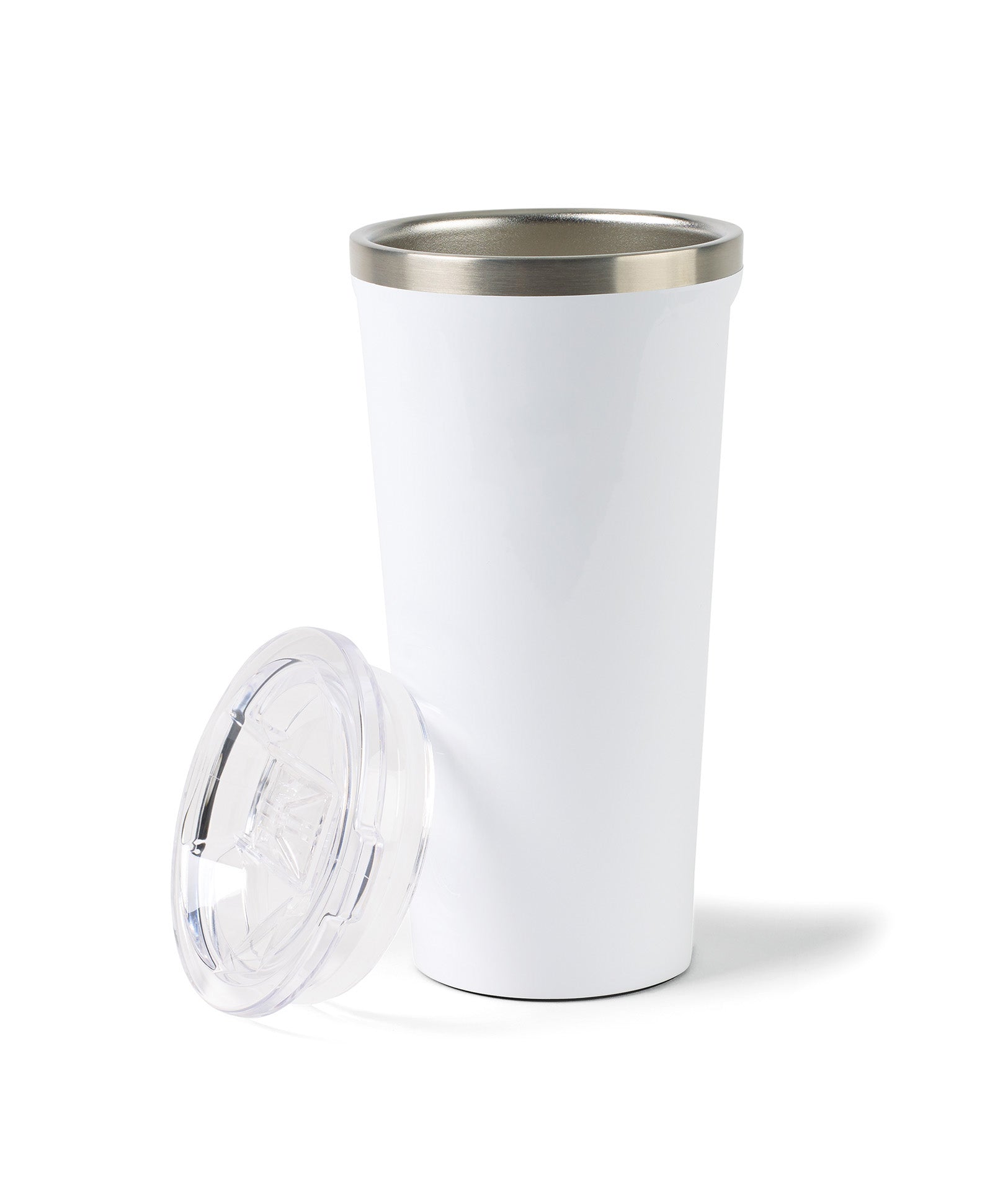 Gloss White CORKCICLE® Tumbler - 16 Oz. plain