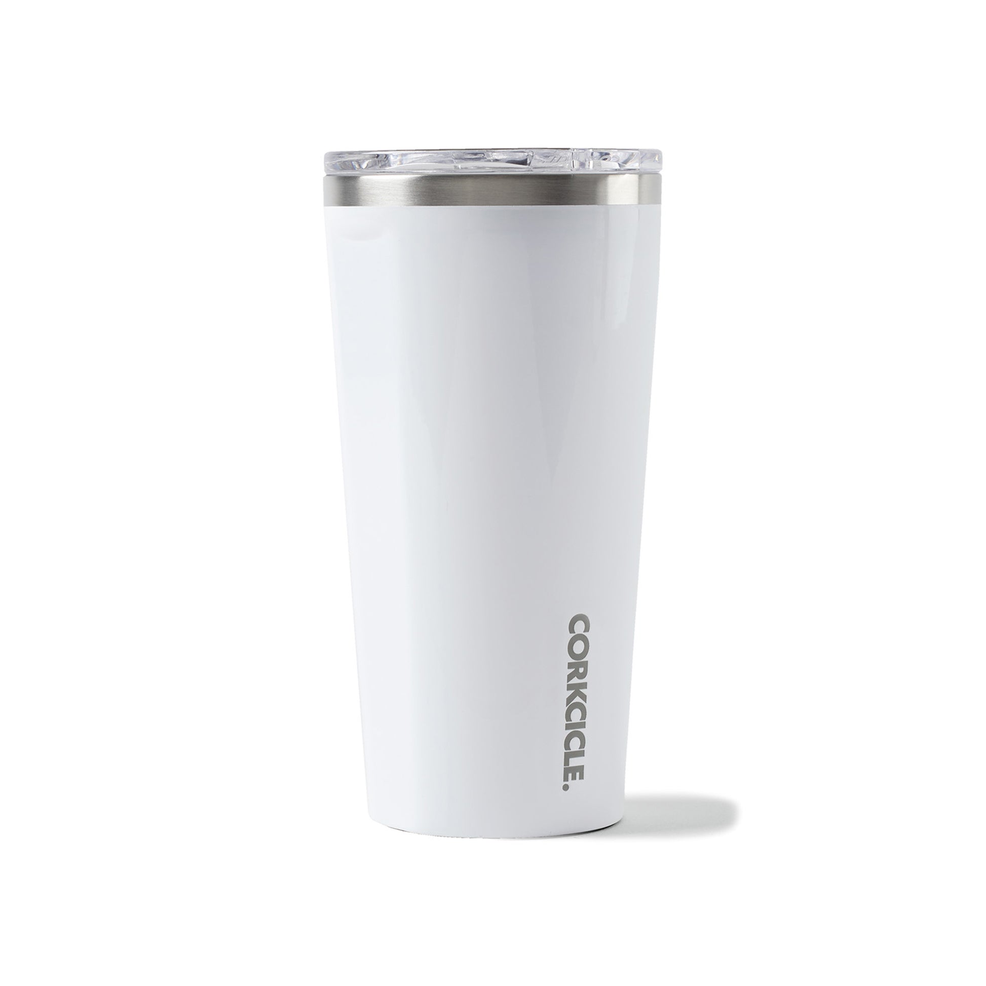 Gloss White CORKCICLE® Tumbler - 16 Oz.