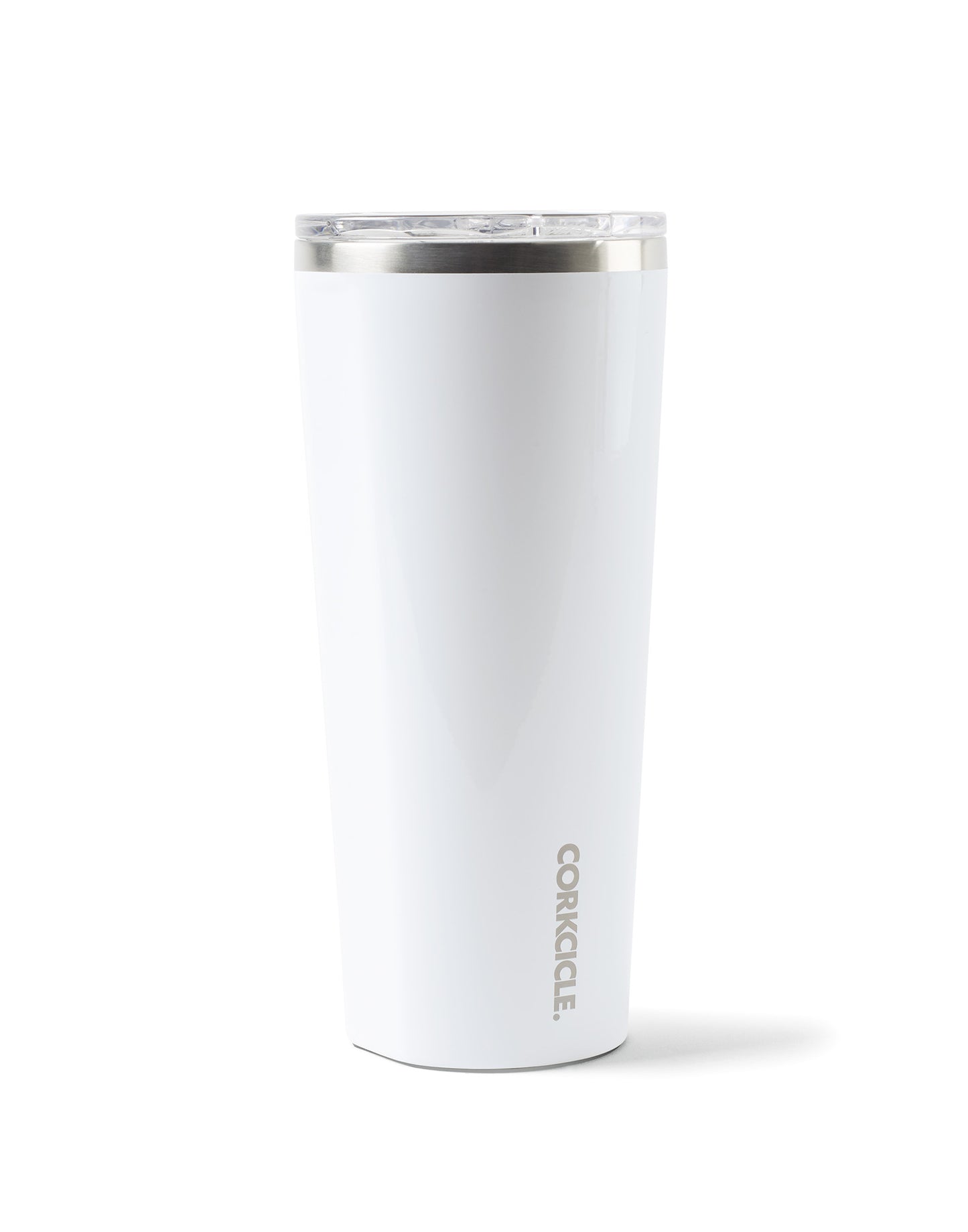 Gloss White CORKCICLE® Tumbler 24 Oz. plain