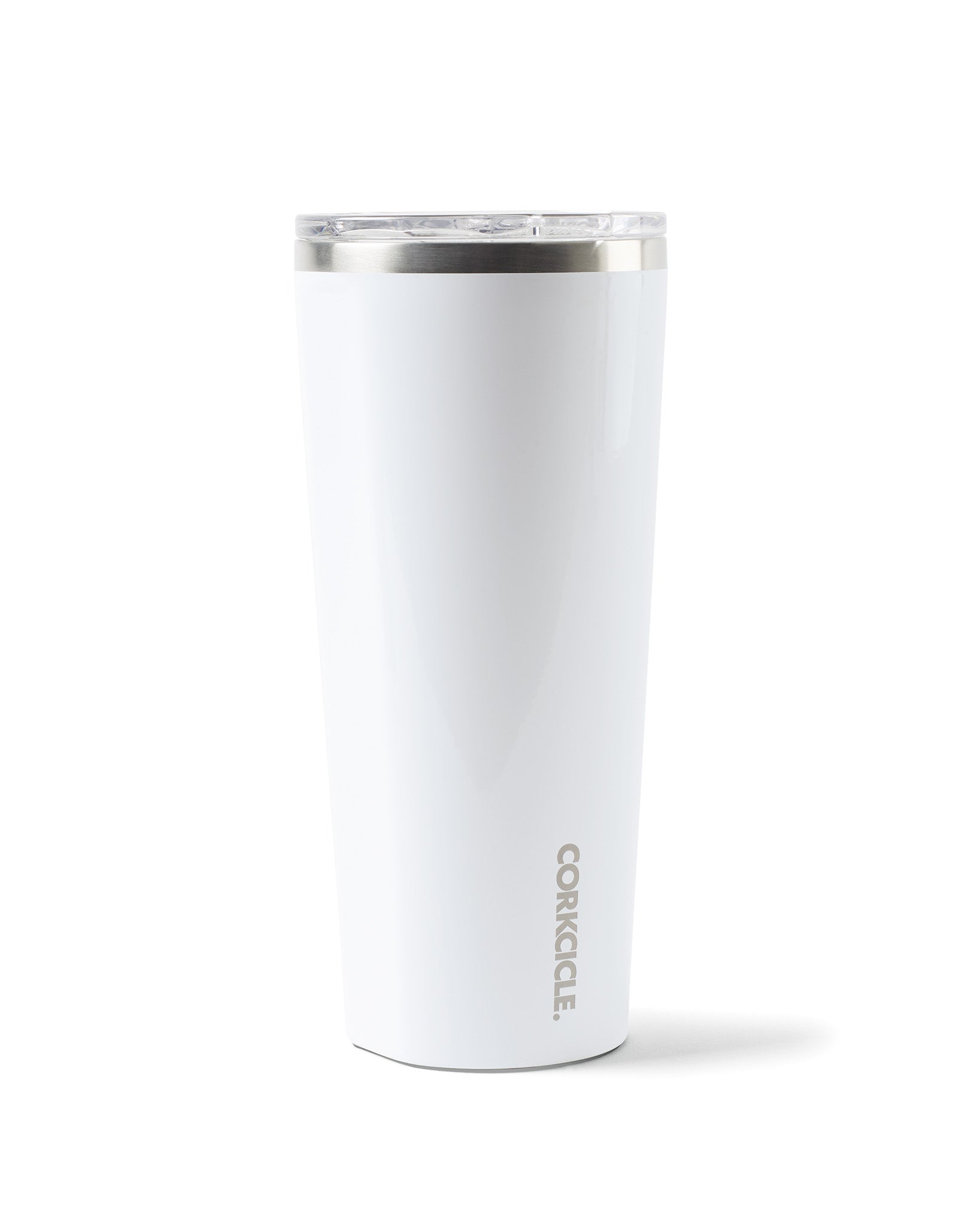 Gloss White CORKCICLE® Tumbler 24 Oz. plain