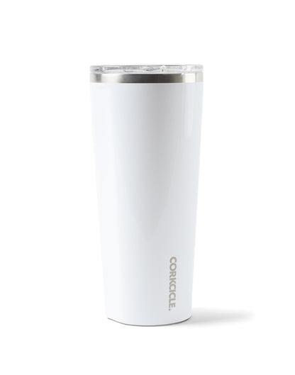 Gloss White CORKCICLE® Tumbler 24 Oz. plain