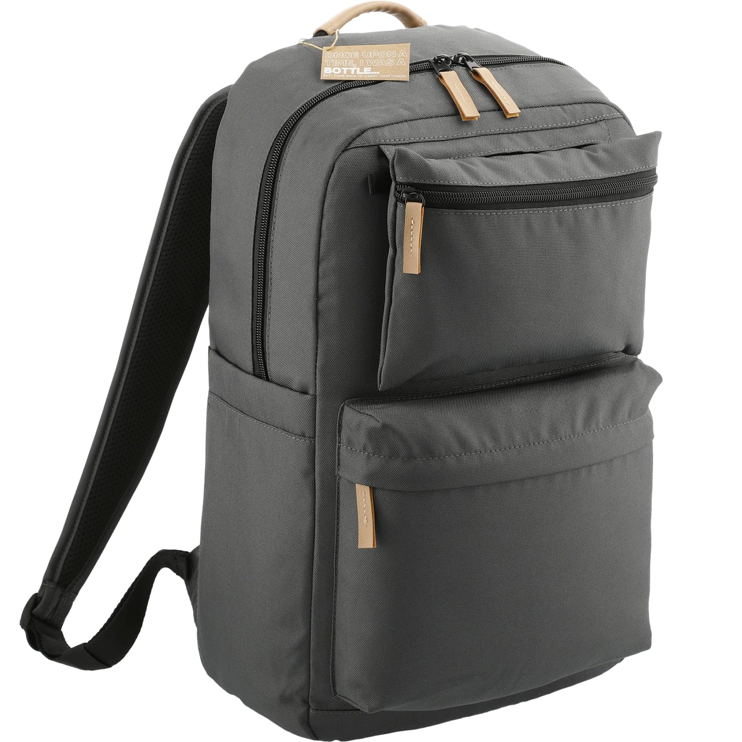 Gray Aft Recycled 15" Computer Modular Backpack plain