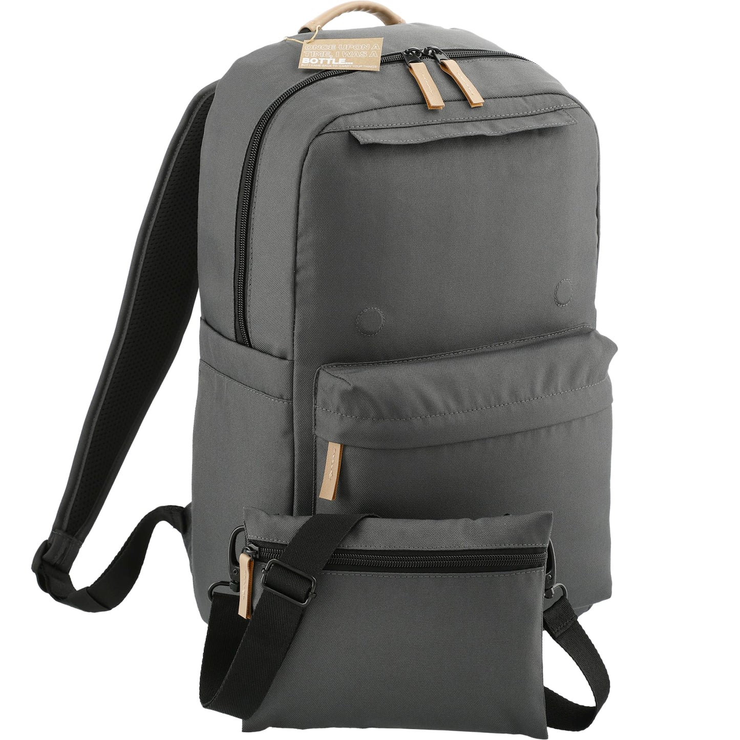 Gray Aft Recycled 15" Computer Modular Backpack