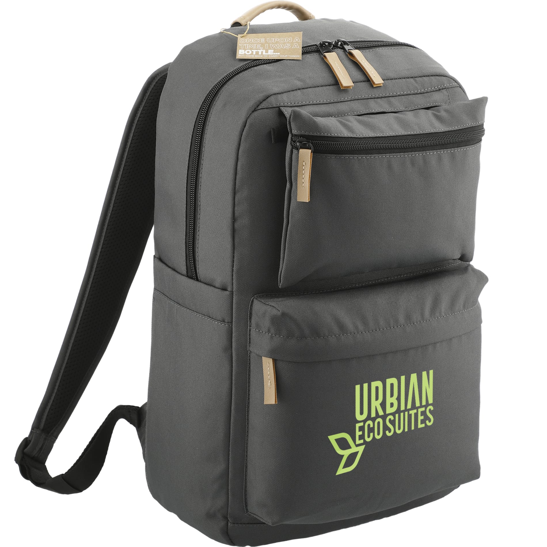 Gray Aft Recycled 15" Computer Modular Backpack