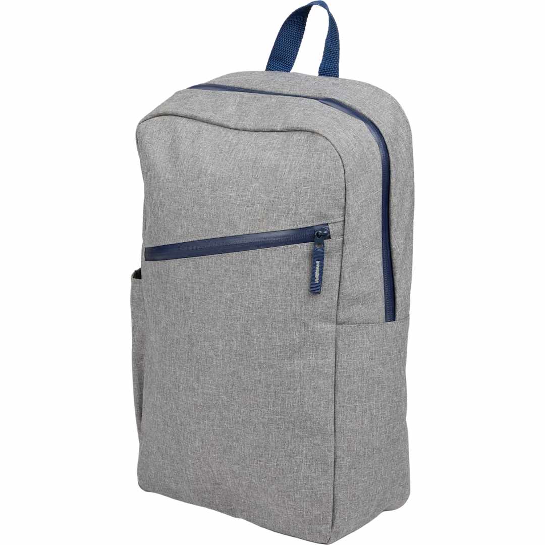 Gray Angle Recycled 15" Laptop Backpack plain