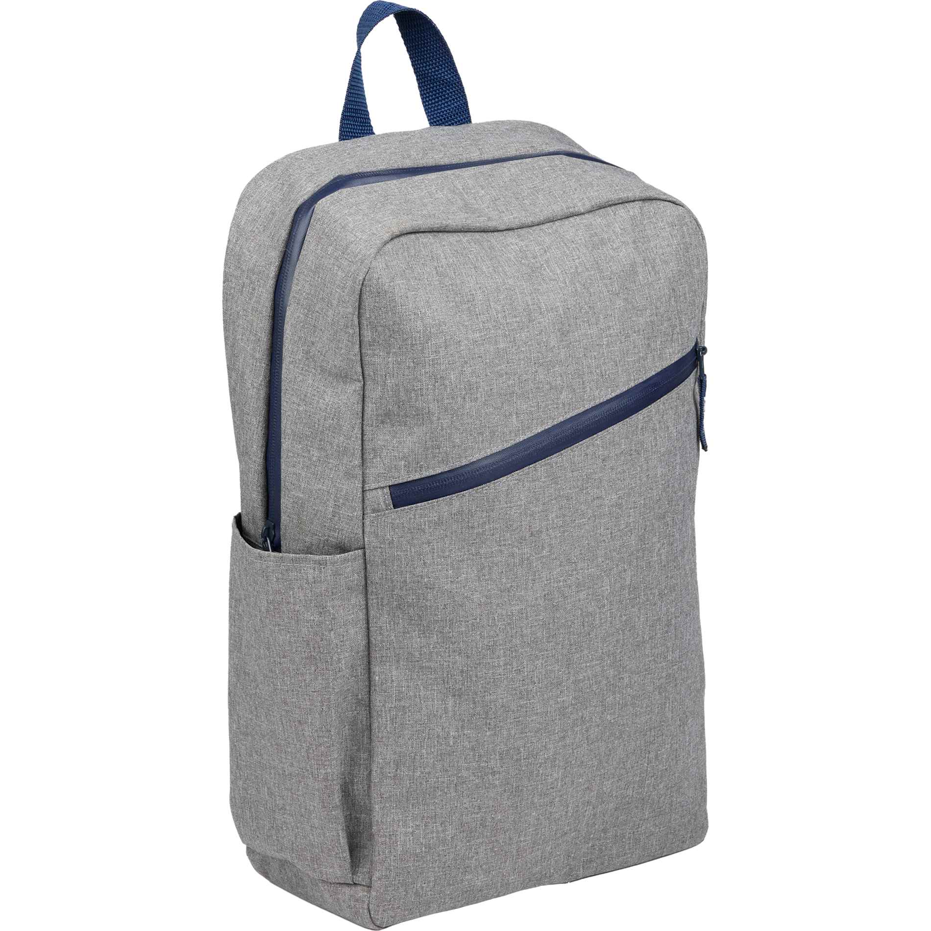Gray Angle Recycled 15" Laptop Backpack plain