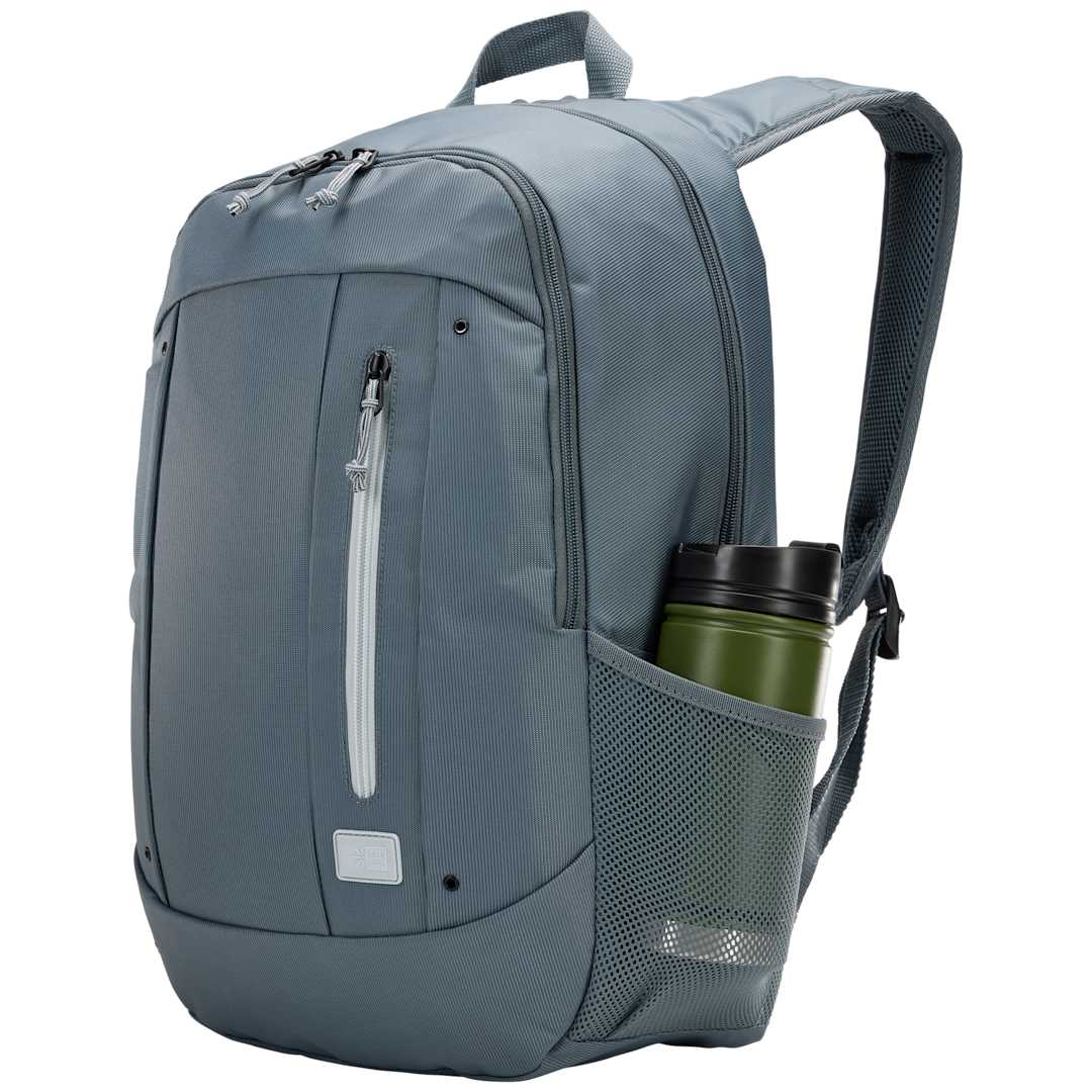 Gray Case Logic Jaunt Recycled 15" Computer Backpack plain