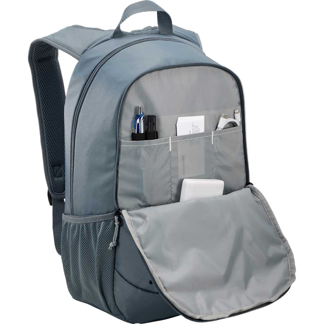 Gray Case Logic Jaunt Recycled 15" Computer Backpack plain