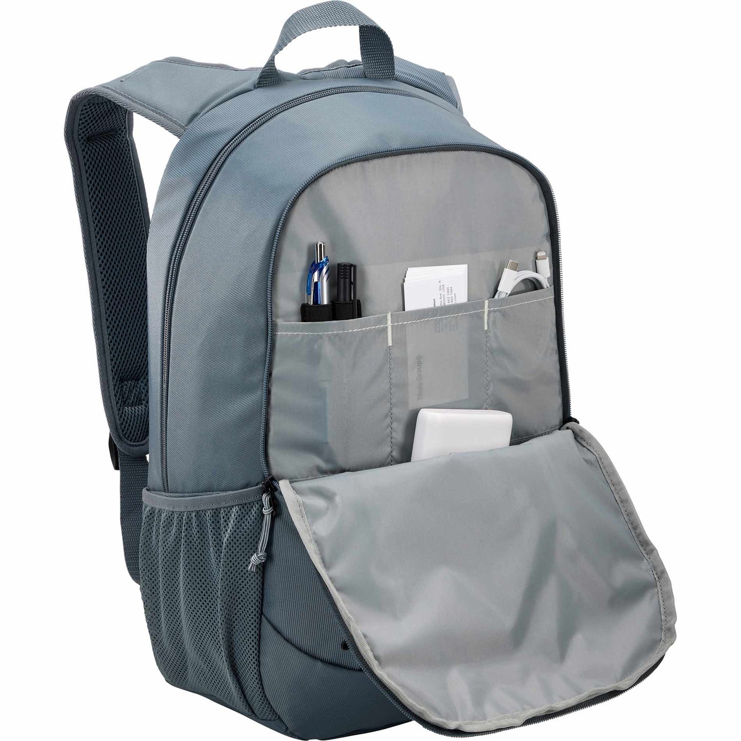 Gray Case Logic Jaunt Recycled 15" Computer Backpack plain