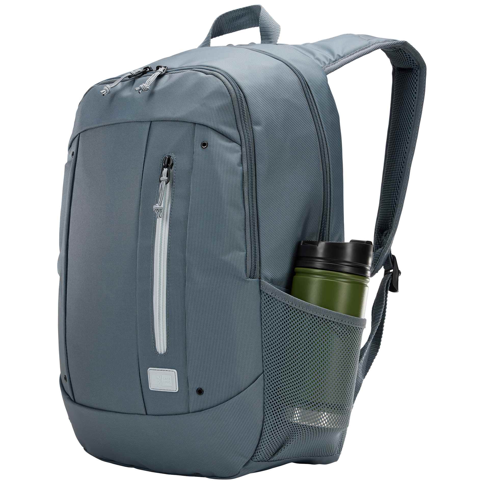 Gray Case Logic Jaunt Recycled 15" Computer Backpack plain