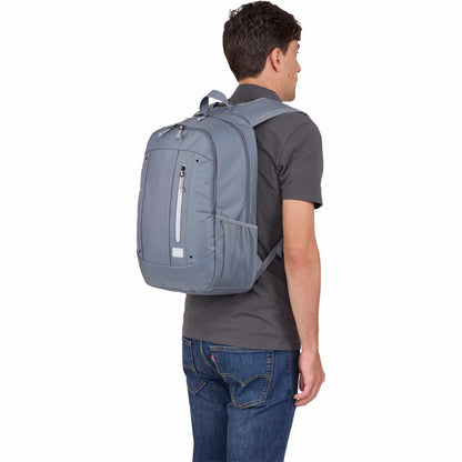 Gray Case Logic Jaunt Recycled 15" Computer Backpack plain