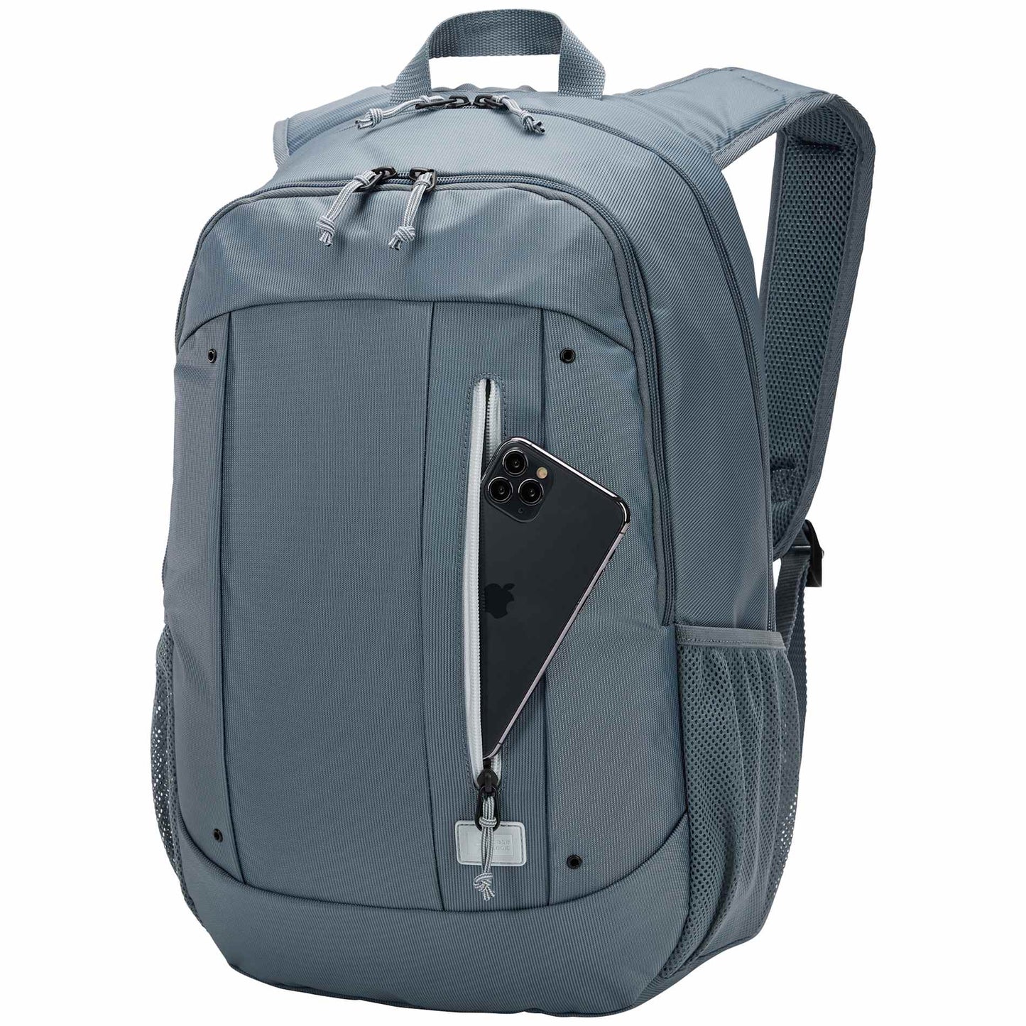 Gray Case Logic Jaunt Recycled 15" Computer Backpack plain