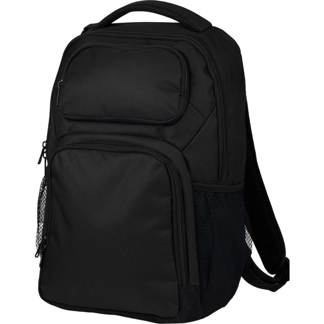 Gray Commander Recycled 16" Computer Backpack plain