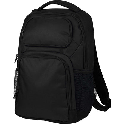 Gray Commander Recycled 16" Computer Backpack plain