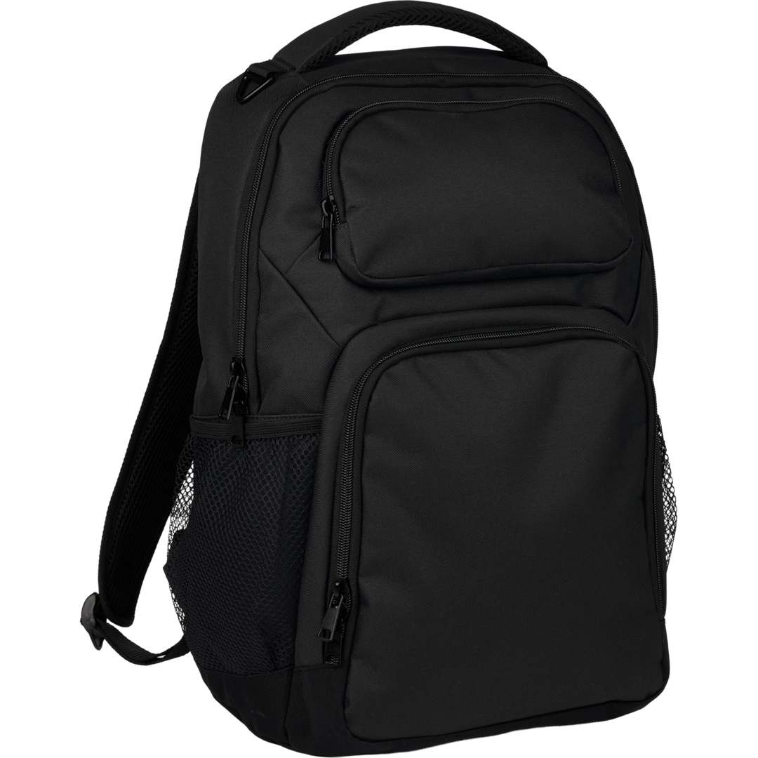 Gray Commander Recycled 16" Computer Backpack plain
