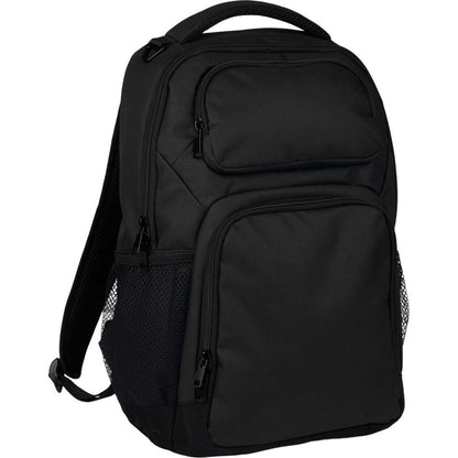 Gray Commander Recycled 16" Computer Backpack plain