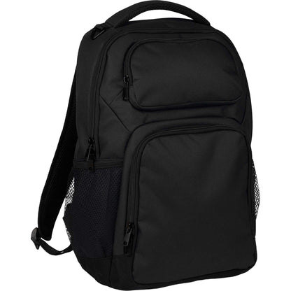 Gray Commander Recycled 16" Computer Backpack plain