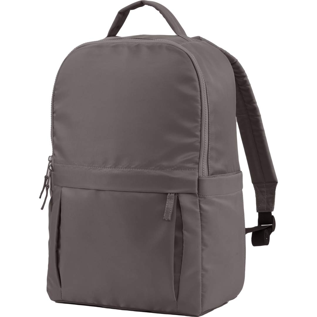 Gray Daybreak Recycled 15" Laptop Backpack plain
