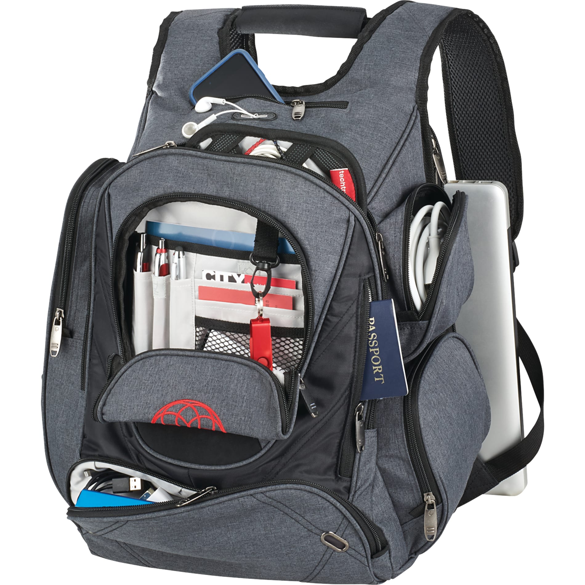 Gray elleven™ TSA 17" Computer Backpack