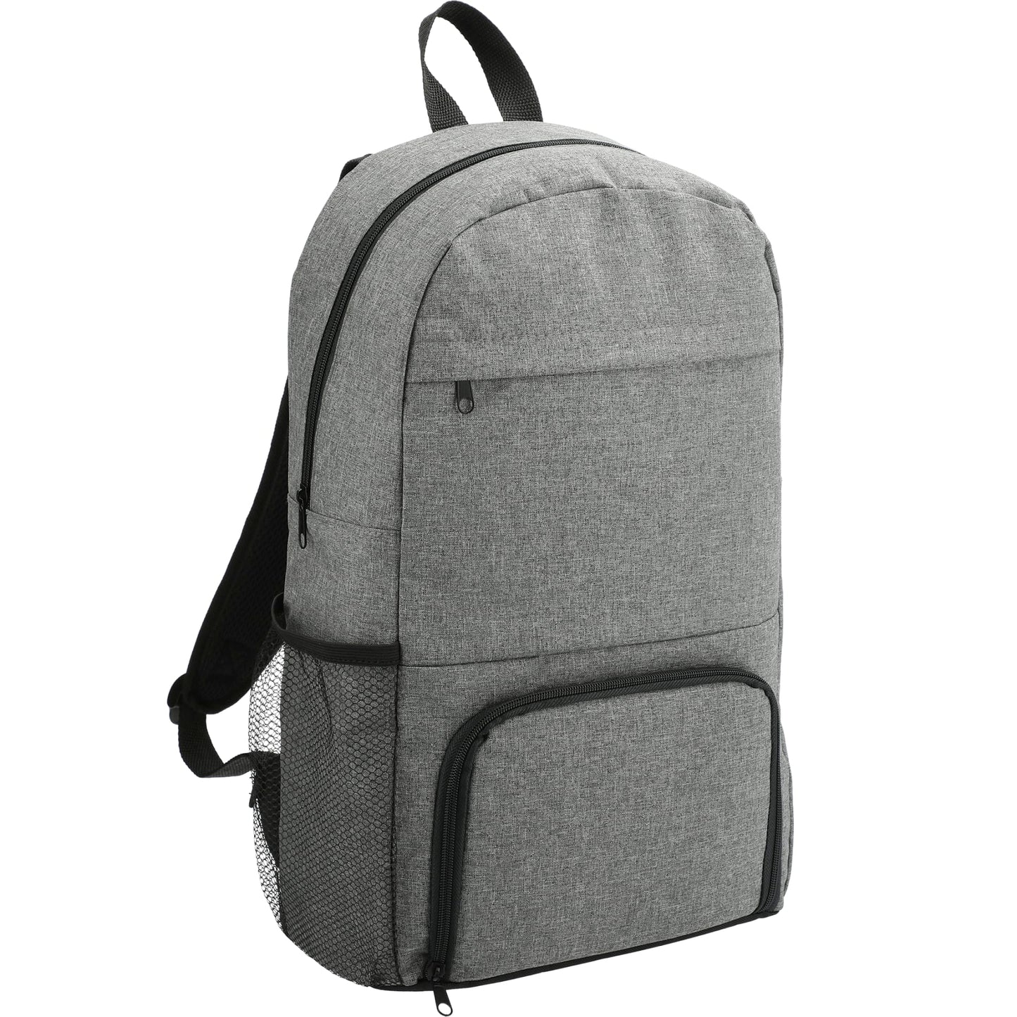 Gray Essential Insulated 15" Computer Backpack plain