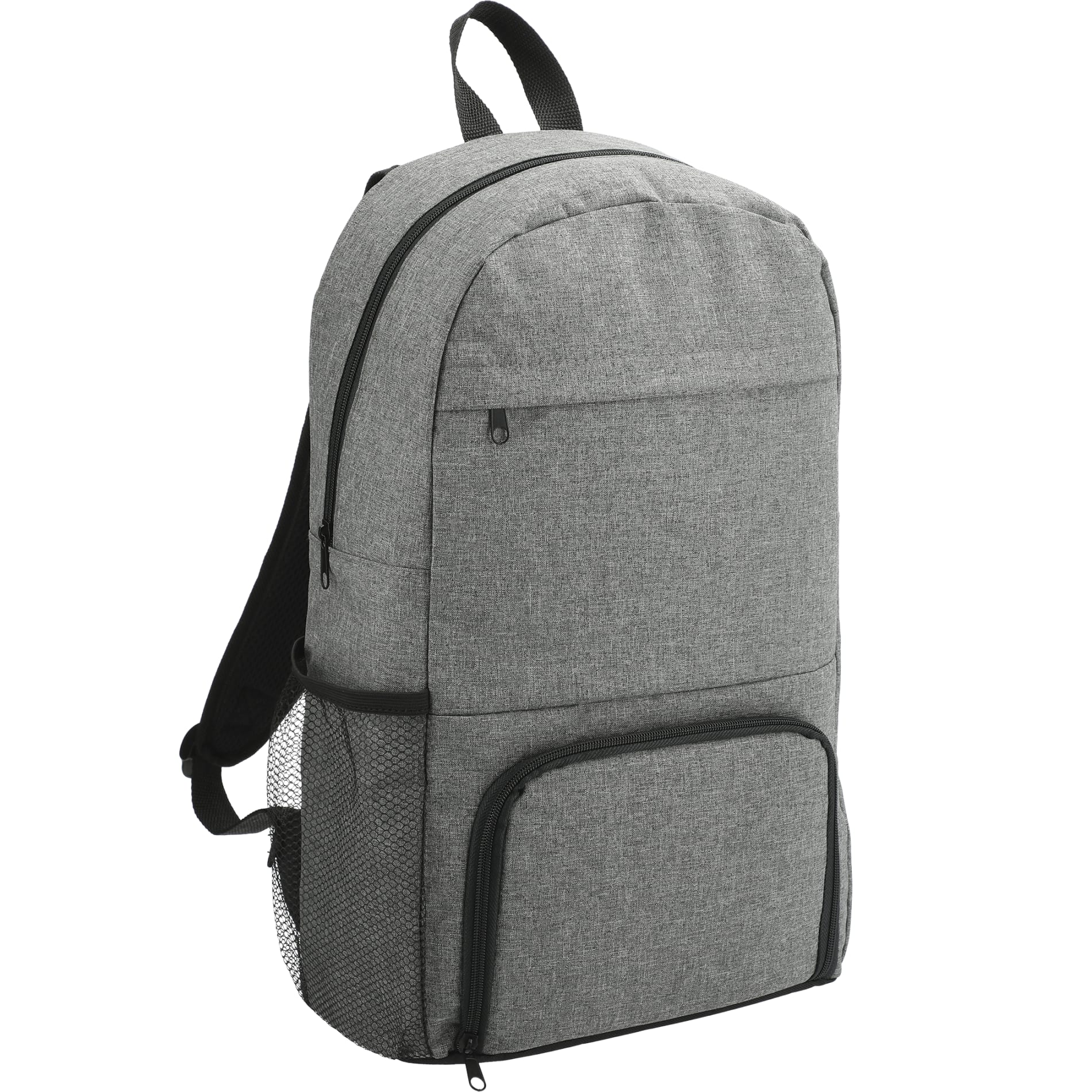 Gray Essential Insulated 15" Computer Backpack plain