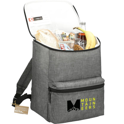 Gray Excursion Recycled 20 Can Backpack Cooler