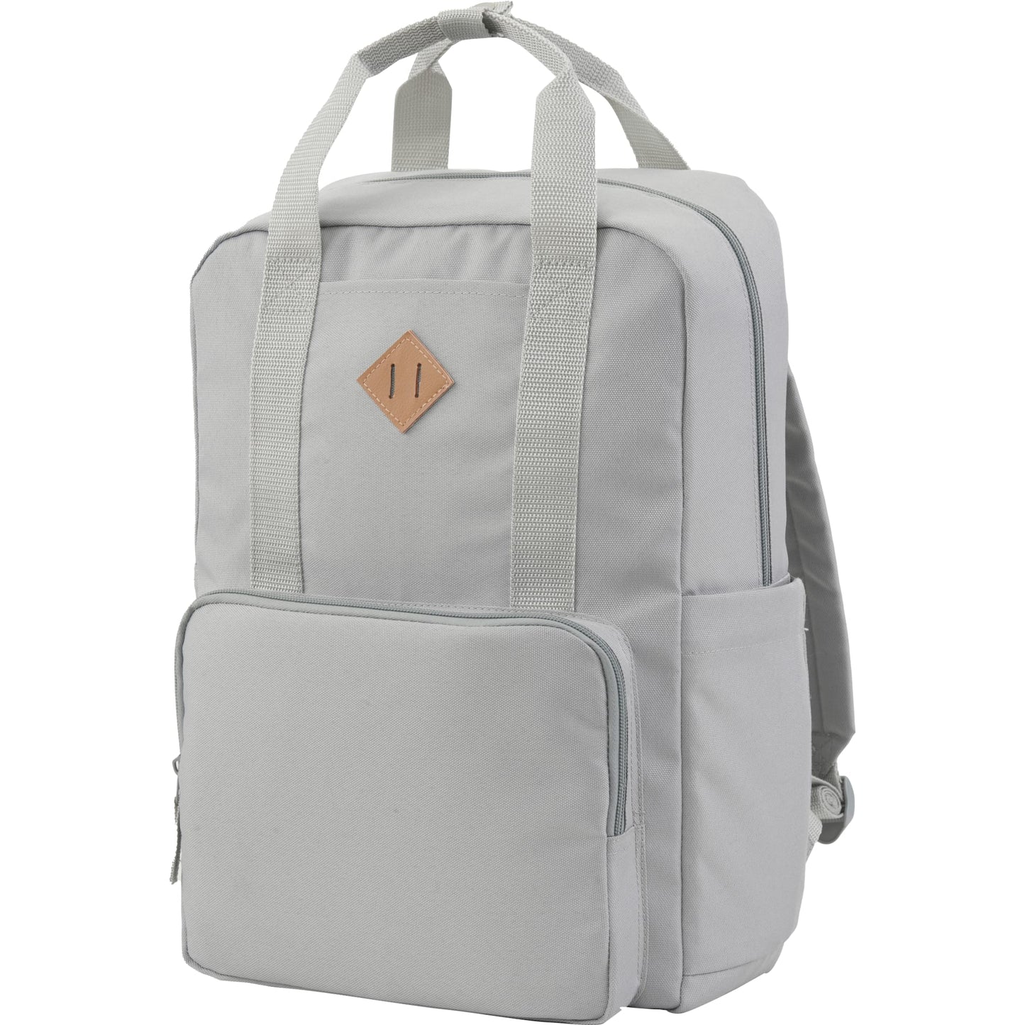 Gray Fife Recycled 15" Laptop Backpack plain