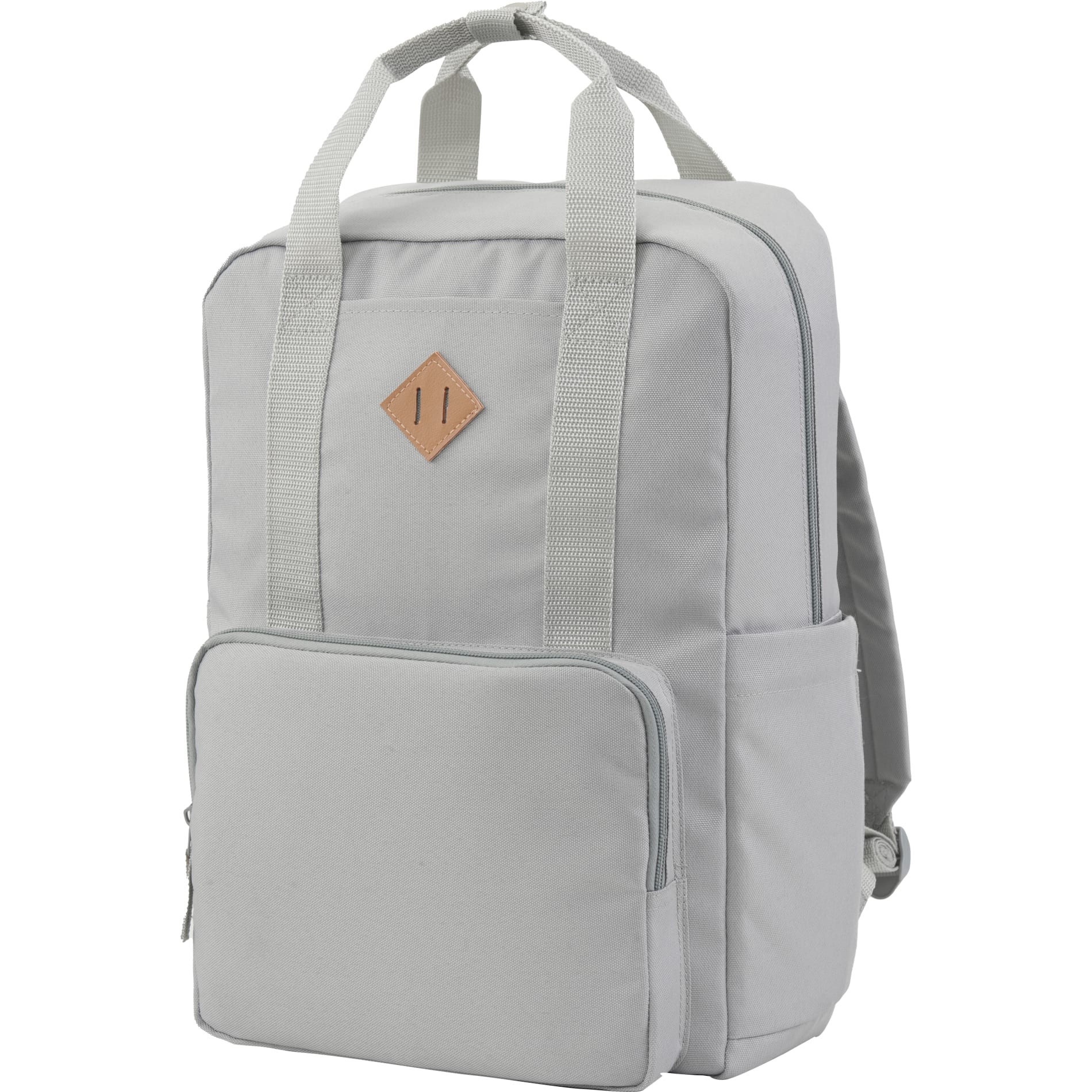 Gray Fife Recycled 15" Laptop Backpack plain