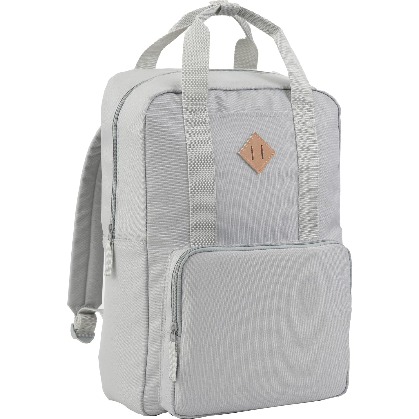 Gray Fife Recycled 15" Laptop Backpack plain