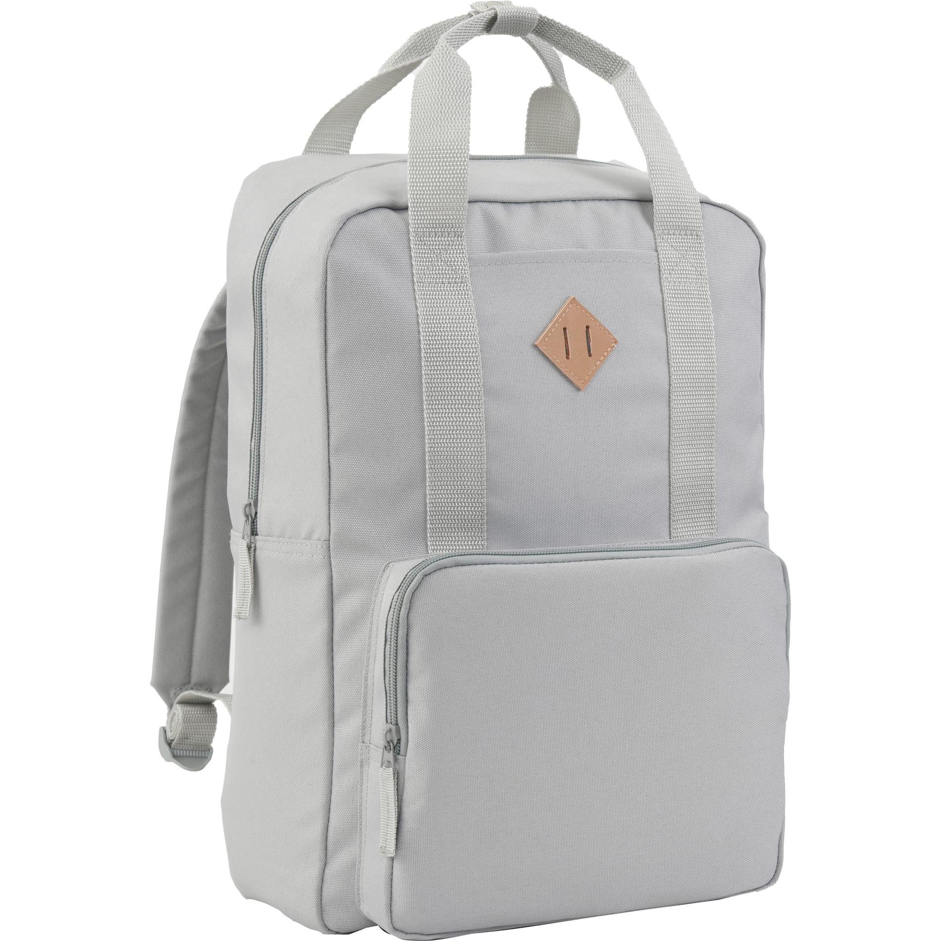 Gray Fife Recycled 15" Laptop Backpack plain