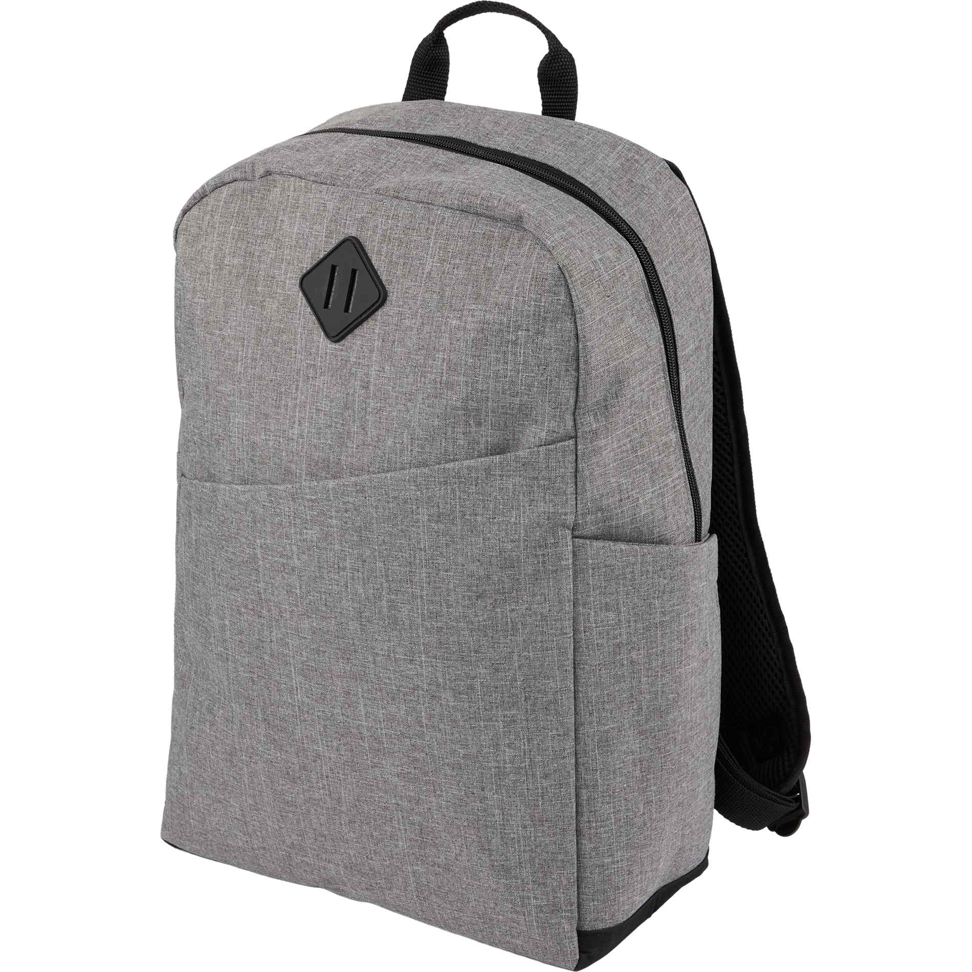Gray Forrest Recycled 15" Computer Backpack plain