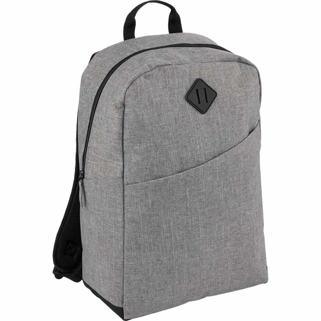 Gray Forrest Recycled 15" Computer Backpack plain