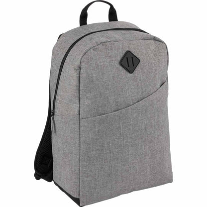 Gray Forrest Recycled 15" Computer Backpack plain