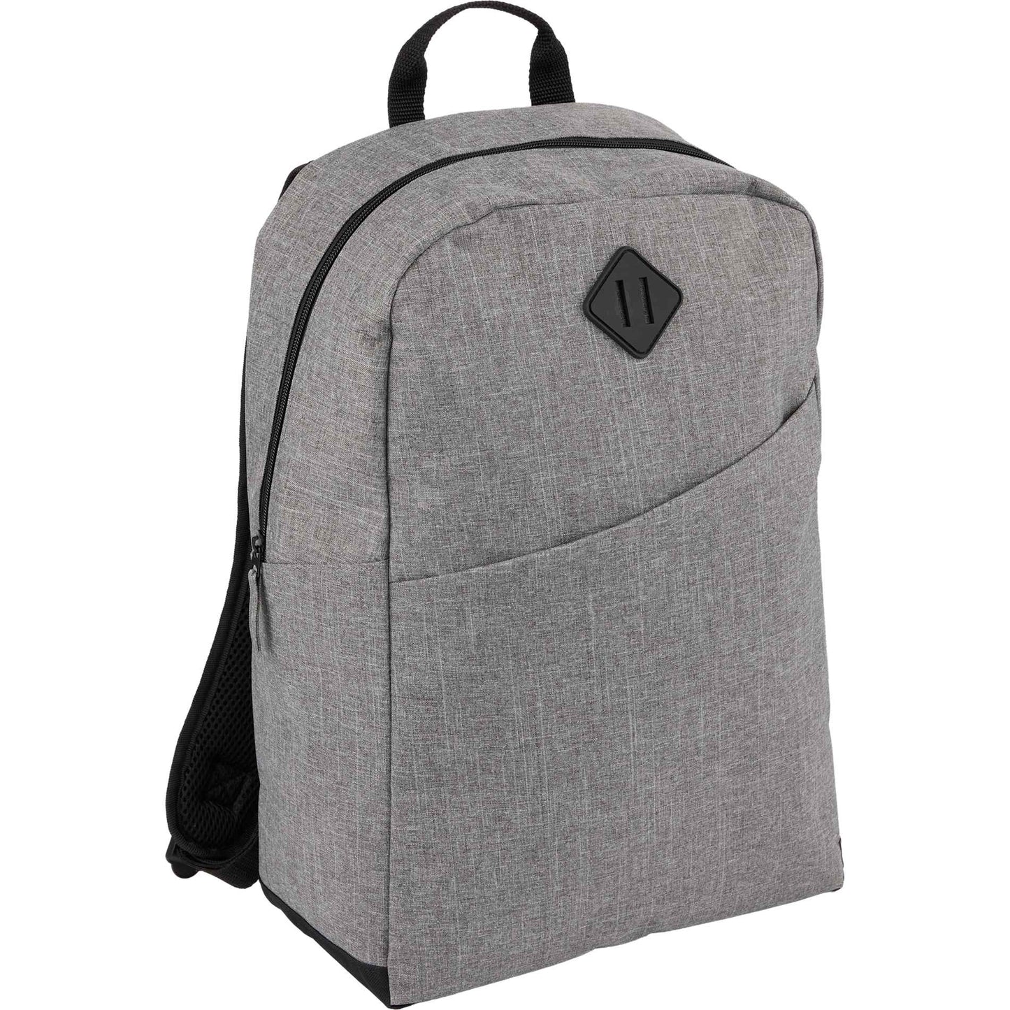 Gray Forrest Recycled 15" Computer Backpack plain